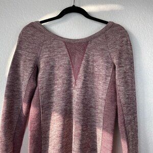 Aritiza Wilfred Long Sleeve Dress | V Back